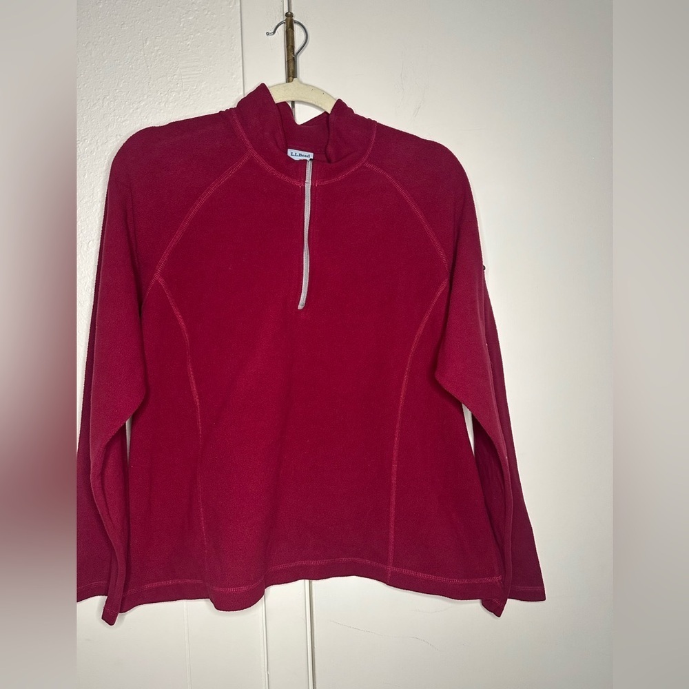 L.L. Bean Women's Half-Zip Sweater size XL
